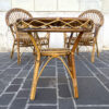 salotto in bamboo vintage