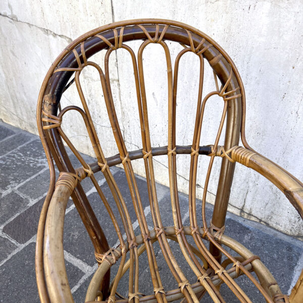 poltroncina in bamboo da bambino