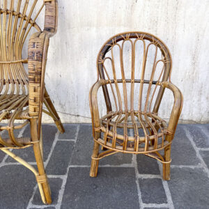 poltroncina in bamboo da bambino