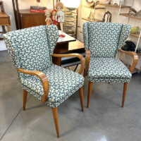 poltroncine bergère vintage Bobeche Ancona