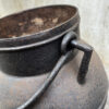 pote spagnolo a 3 gambe vintage paiolo in ghisa